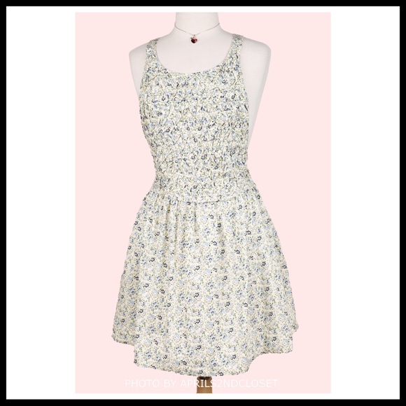 FREE PEOPLE BOHO FLOWY MINI DRESS BOHEMIAN PRINT POCKETS A3C - Picture 13 of 16